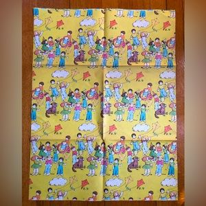 (2) Sheets of Vintage Birthday Paper